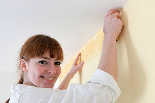 How To Reuse Wallpaper - Painters