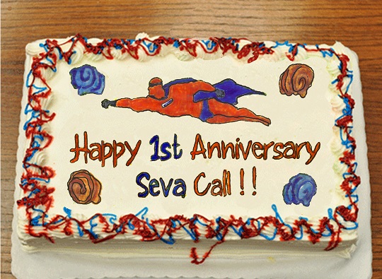 Happy First Birthday Seva Call!