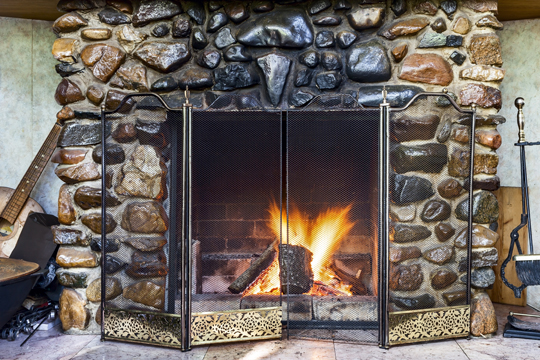 How to Clean Stone Fireplace