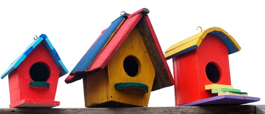 Homemade Bird Houses - Landscapers