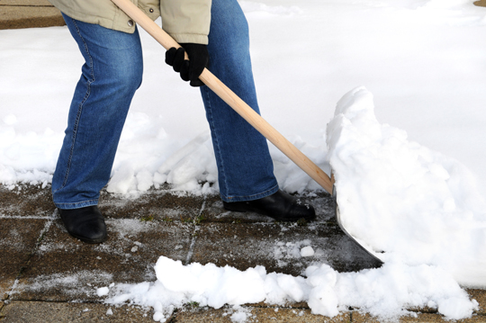 Avoid Injury from Shoveling Snow
