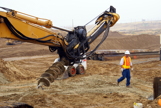 Use Post Hole Digger