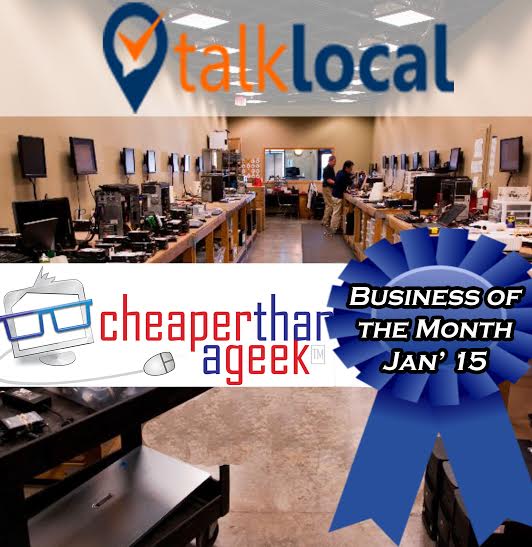 Congratulations to January’s TalkLocal Featured Business of the Month Honoree!