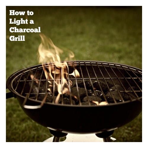 outdoor charcoal grill