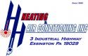 Logo for H  H Heating and Air Conditioning